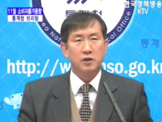 통계청 브리핑 - 11월 소비자 물가동향