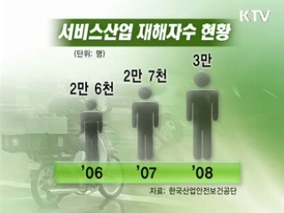 서비스업 재해 예방 집중 지원