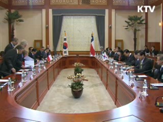 한·칠레 정상회담, 기업진출 확대