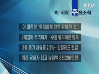 이 시각 주요소식(단신)