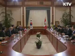한-페루, FTA 가서명·통상협력 증진