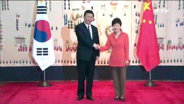 한중 정상, '오랜친구' 처럼 화기애애