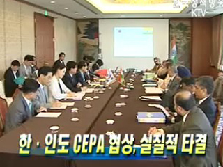 한ㆍ인도 CEPA 협상, 실질적 타결