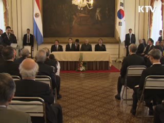 김 총리, 남미 3국 협력기반 마련