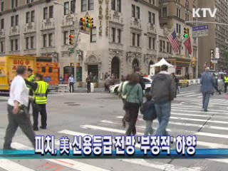 피치, 美 신용등급 전망 '부정적' 하향 