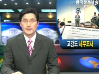 동탄 신도시 특별 세무조사