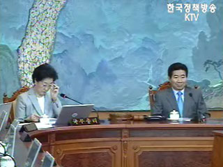 노무현 대통령, “민생 불편 제도 정비해야”