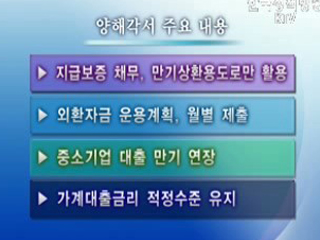 정부, 은행 자구노력 미흡하면 제재