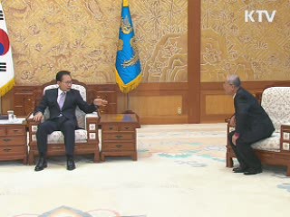 이 대통령, 젠킨스 월드비전 국제총재 접견