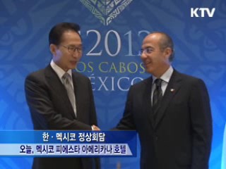 한-멕시코 "9월 이전 FTA 협상 재개"
