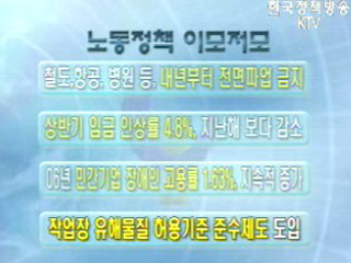 노동정책 이모저모