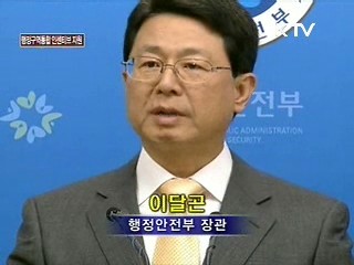 행정구역통합 인센티브 지원