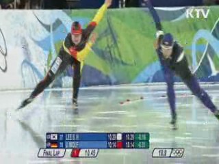 이 대통령, 금메달 이상화 선수에 축전