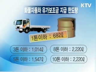 유류구매카드 발급 받고 유가보조금 받으세요