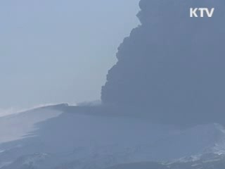23~27일 화산영향 기류, 한반도 통과