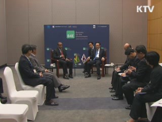 잇단 정상회담…녹색성장·기후협력 강화