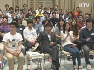 이 대통령 "청년 창업인은 실패가 자산"