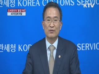 조세회피처로 1조원 대 불법외환거래 40개 업체 적발