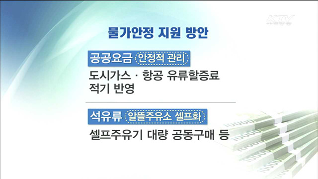 유가하락, 도시가스·항공유류할증 요금 즉시 반영