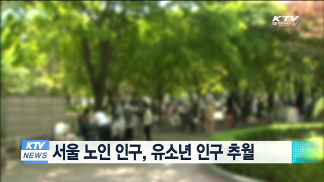 서울 노인 인구, 유소년 인구 추월