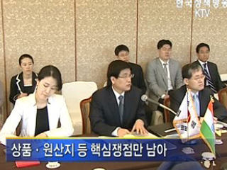 한ㆍ인도 CEPA, 타결 수순 돌입