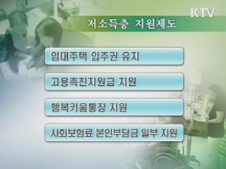 '일하는 복지' 가능한 사회안전망 구축