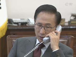 이 대통령, '9·11 10주년' 오바마 대통령에 위로 메시지