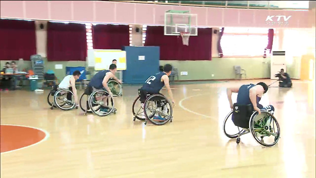 정상탈환 '이상무'…인천 장애인AG 휠체어농구