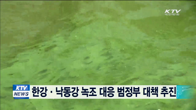 한강·낙동강 녹조 대응 범정부 대책 추진