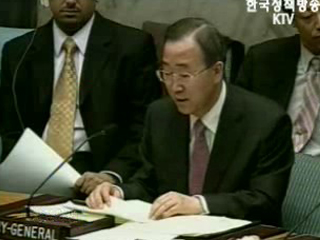 반기문 총장, 다르푸르 사태 해결 나서