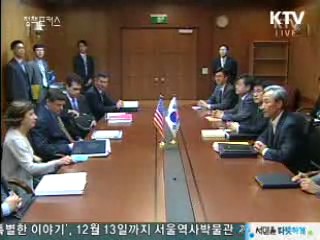 '한미FTA 진전' 양 정상 공감대 확인