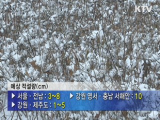 오늘 밤부터 또 많은 눈