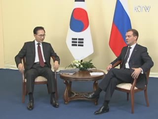 한러 정상회담···한반도 비핵화 논의