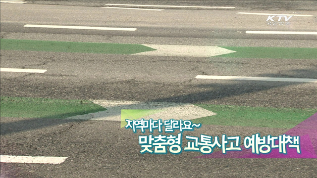 지역마다 달라요~ 맞춤형 교통사고 예방대책 [맞춤행정서비스 정부3.0]