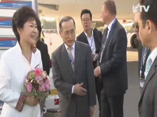 박 대통령, 러시아 도착···G20 외교 돌입