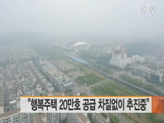 "행복주택 20만호 공급 차질없이 추진중" [정책 다시보기]