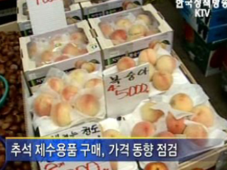 강만수 장관, 주부들과 시장 찾아