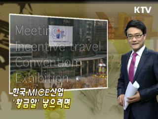 한국 MICE산업 '황금알' 낳으려면