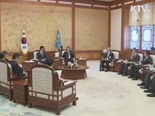 이 대통령 "한일, 동북아서 중요한 역할 할 것"