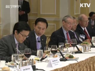 이 대통령, 美 CEO에 투자 요청