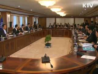 이 대통령 "내년도 예산, 서민 일자리 창출 중점"