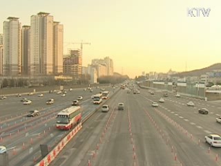 고속도로 임시 개통···대중교통 증편