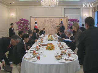 한·EU "北 식량문제 최우선, 로켓발사 철회해야"