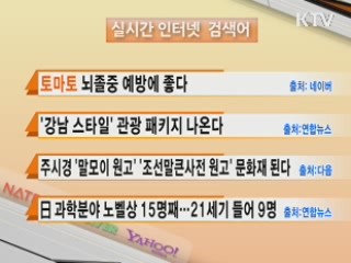 실시간 인터넷 검색어