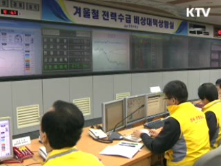 강추위 속 전력수급 비상…고비 넘겨