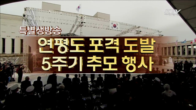 연평도 포격도발 5주기 추모행사