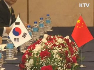 이명박 대통령-원자바오 28일 회담