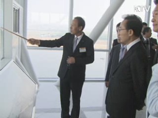 이 대통령 "경인 아라뱃길, 관광명소 될 것"