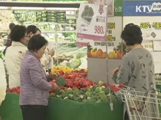 지난달 물가 1.2% 상승···이번달 '우려'