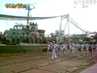 어린이 환경보호대, 해군장병 위문 공연, 인천(`77)